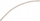 Zorrë lidhëse për rubinet, 50 cm, 1/2" F x M10 M, çelik inoks