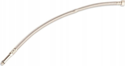 Zorrë lidhëse për rubinet, 50 cm, 1/2" F x M10 M, çelik inoks