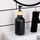 Dozues sapuni Black Soap Pump, funksion mbyllës, i zi