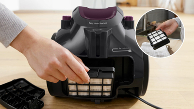 Fshesë me korrent Bosch Serie 2 Cleann’n BGC05AAA1, 4.5kg, depozitë pluhuri L, gri