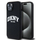 Këllëf telefoni DKNY Liquid Silicone Arch Logo MagSafe për iPhone 14, i zi