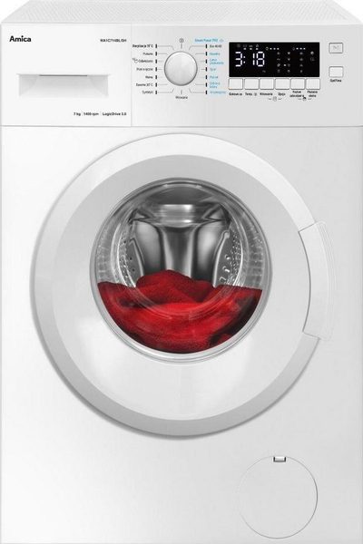 Rrobalarëse Amica WA1C714BLiSH, 7 kg, e bardhë