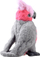 Плуш играчка Бепе Какаду 13841, 22cm, розова