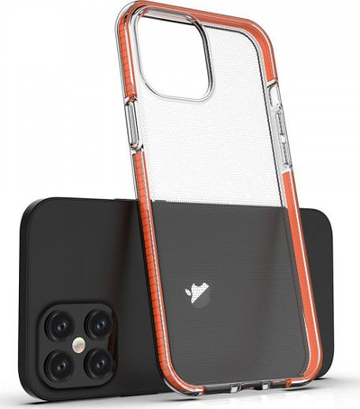 Futrollë xheli Verge për iPhone 12 Pro Max, shumë e hollë, TPU, rozë