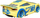 Метална играчка автомобил Disney Pixar Cars Night Racing, свети во темно, повеќебоен