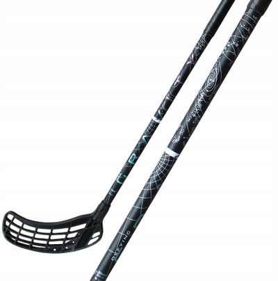 Shkop floorball Kubisport Gravity IFF 32, 100 cm, teh majtas, i zi