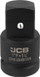 Adapter goditës JCB 1"(F) x 1.5"(M), çelik CrMo, i zi