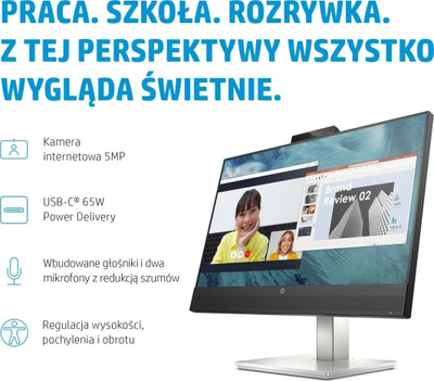 Monitor HP E24m G4, 23.8\", Full HD, i zi