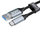 Kabllo ZOY USB-A - USB-C, 2m, e zezë / argjendtë