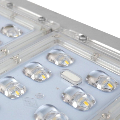 Lampë dielli për rrugë Powerneed Atlas, 2000 lm, LED, ngjyrë argjendi