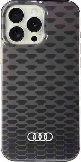 Mbrojtëse telefoni Audi IML Stitching Pattern MagSafe, për iPhone 16 Pro Max 6.9", e zezë