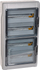 Kuti shpërndarëse Legrand RN 65 601948, 4x18 module, IP65, gri