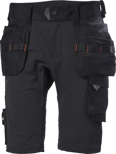 Shorce pune Helly Hansen Chelsea Evolution Cons, xhepa pune, përzierje poliamid elastan, i zi C48