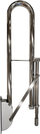 Shufër mbajtëse palosëse Sourcing HD-05-PL, 76 cm, çelik inox 304, ngjyrë argjend