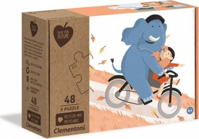 Puzzle Clementoni Be My Friend 3 në 1, 144 copa, karton, shumëngjyrësh