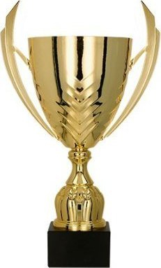 Kupë zbukurimi Victoria Sport Metal Cup, 52cm, metal, e artë