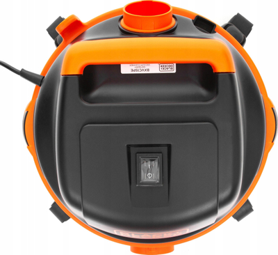 Правосмукалка електрична Holzmann BXVC15PE, 15L, црна/портокалова