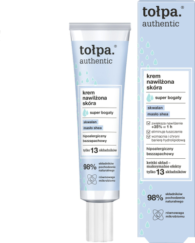 Krem fytyre Tołpa Authentic Super Rich, ushqyes, 40 ml
