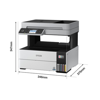 Мултифункционален печатач Epson EcoTank ET-5170, инкџет A4, безжичен, сив