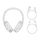 Kufje wireless Baseus Encok D02 Pro, Bluetooth 5.0, 40 orë bateri, të bardha
