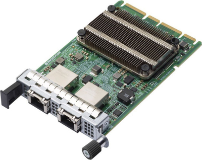 Kartë rrjeti për server Broadcom N210TP BCM957416N4160C, 2 porta 10GbE SFP+, OCP 3.0, jeshile