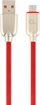 Kabllo Gembird USB-A - microUSB, 2m, e kuqe