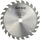 Disk sharrë GEKO, 230mm, 24 dhëmbë karbide, i argjendtë