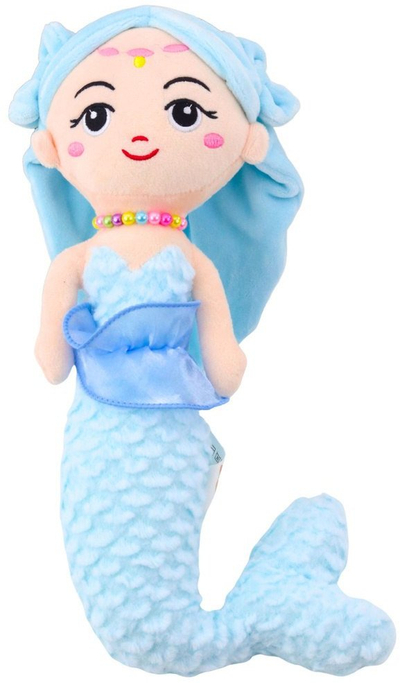 Lodër pelushi sirenë Mermaid with Corals, 32cm, blu
