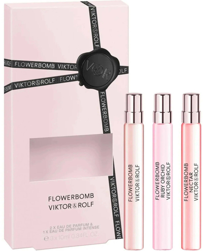 Set parfumi Viktor &amp; Rolf Flowerbomb, 3 copë, Eau de Parfum, 3x10ml