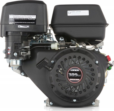 Motor benzine Geko Loncin G390F, 13HP, 389cc, bosht 25mm, i zi