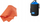 Kuti mbrojtëse për lentet JJC NLP-15, prej neopreni, madhësi e madhe, e zezë me blu