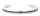 Byzylyk Rebel&Rose Bangle Brushed Black RR-MB001-S, 19 cm-L