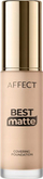 Fondatinë Affect Best Matte 3N, efekt mat, 30 ml