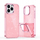 Këmishë telefoni Glitter Case për Samsung Galaxy A36 5G, TPU, me shkëlqim, rozë