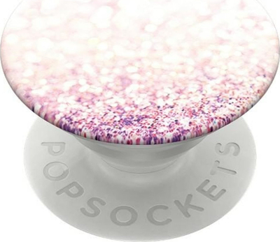 Mbajtëse telefoni Popsockets Blush Handy Stand, ngjitëse, me shkëlqim, rozë