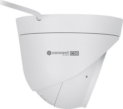 Kamerë sigurie për jasht Kruger&amp;Matz Connect C50, Wi‑Fi, 3 Mpx, e bardhë