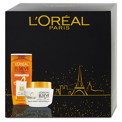 Set për flokë të thatë dhe të dëmtuar Loreal Paris