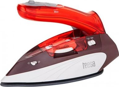 Hekur udhëtimi Teesa Slide Travel 1100, 1100W, shollë qeramike, i bardhë
