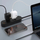 Karikues muri Dudao A28EU, 45W GaN, USB C, i zi