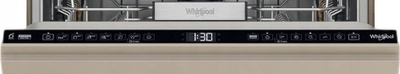 Lavastovilje e integruar Whirlpool W7IHF60TUS, 15 sete, klasa A, e bezhë