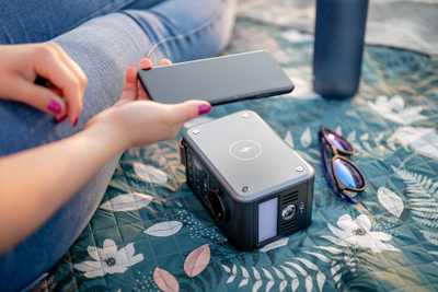Stacion energjie portabël Newell Asvala Mini, 220V, 24000mAh PD, gri