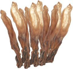 Shujtë për qen Artex Rabbit Ears Dark, veshë lepuri natyralë, 100g