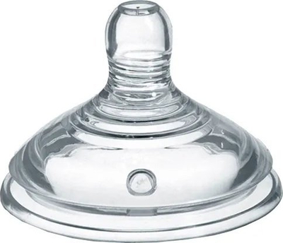 Gicë biberoni Tommee Tippee Closer to Nature, me rrjedhje të rregullueshme, anti kolik, transparente