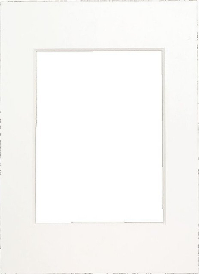 Kornizë foto Focus Picture Frame me passepartout, 15x20 cm, e bardhë
