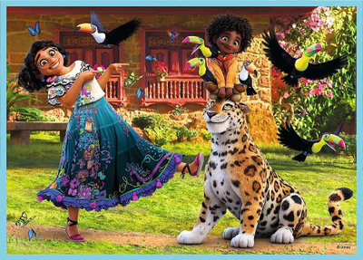 Puzzle Trefl Disney Encanto 4 në 1, 35 70 48 54 copa, 4+