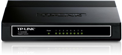 Switch rrjeti TP-Link TL-SG1008D, 8 porta Gigabit, desktop, i zi