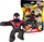 Figurë lodër Heroes of Goo Jit Zu Marvel Miles Morales Spider-Man, 11 cm, super elastike, e zezë me të kuqe
