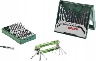 Set stërvitje dhe kaçavida Bosch 2607017333, 41 pjesë, për çdo lloj pune