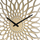 Orë muri Mebus 19629 Quartz, mekanizëm quartz, e bardhë