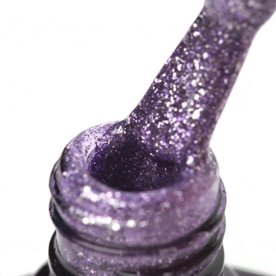 Llak hibrid për thonj Activeshop OCHO NAILS G09, me shkëlqim glitter, 5 g